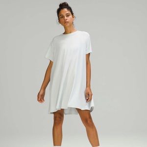 Lululemon All Yours Tee Dress | Ocean Air | Size 12